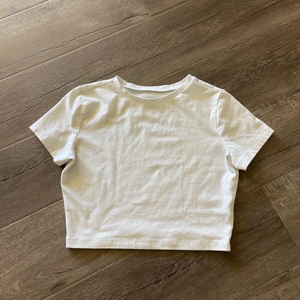 Wild Fable White Crop Top